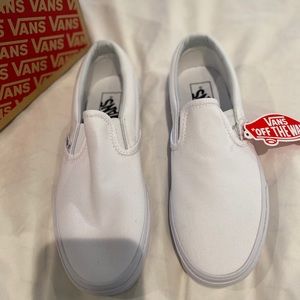 Brand new white vans